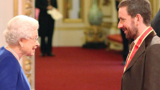 Sir Bradley Wiggins knighted at Buckingham Palace
