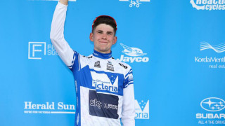 Great Britain&#039;s Davies holds on to under-23 jersey at Jayco Herald Sun Tour