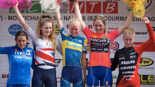 Britain&#039;s Richards wins silver in UCI Junior XCO Series