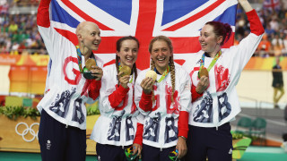 Team GB smash women&#039;s team pursuit world record to win gold at Rio Olympic Games