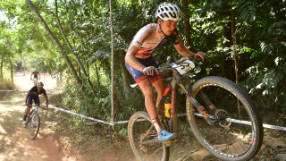 Britain&#039;s Clacherty battles back from crash for 28th at UCI MTB World Championships