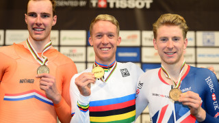 Britain&#039;s Mark Stewart digs deep for brilliant bronze at UCI Track Cycling World Championships