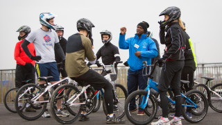London Go-Ride coach takes the sport of BMX to inner city schools