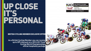 2016 UCI Track Cycling World Championships - Exclusive member offer