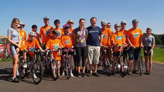 Dani King opens British Cycling funded Odd Down Cycle Circuit