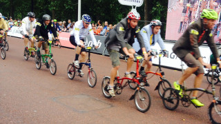 British Cycling chief executive Ian Drake 32nd at Brompton World Championships