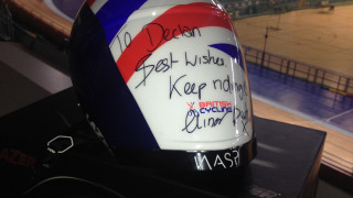 British Cycling member wins signed Lazer Wasp Air helmet