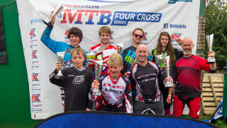 Ferris and D&#039;Souza win 2015 British Cycling MTB Four Cross Series