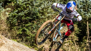 Atherton on crest of a wave after return to Mercedes-Benz UCI Mountain Bike World Cup podium