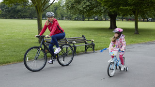 Denise van Outen and daughter Betsy launch Sky Ride 2016