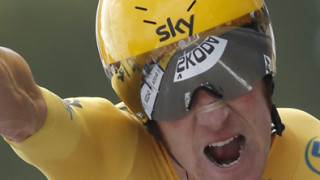 Bradley Wiggins on verge of Tour glory after stunning time-trial win