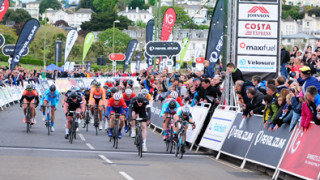 Ed Clancy pips Dean Downing on the line in Torquay Tour Series
