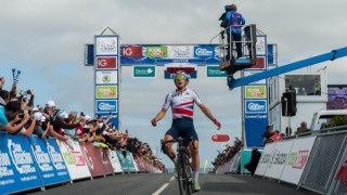 Simon Yates wins Tour of Britain stage six on Dartmoor