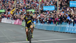 Thomas Voeckler wins the Tour de Yorkshire