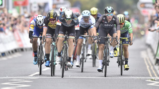 Tour of Britain: Viviani wins stage two as Boasson Hagen relegated in sprint finish