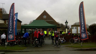 Tea and cake saves the day at rain-lashed Surrey Rumble