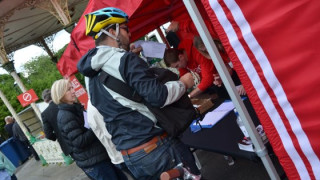 Photo Feature: Riding high with the Virgin Money Cyclone