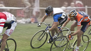 grass track cycling