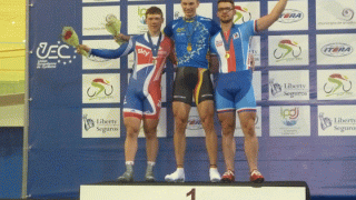 Great Britain Junior and U23 riders collect further medals at the European Track Championships
