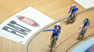 Katy Marchant wins second title with keirin victory at British Cycling National Track Championships
