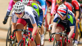 Nelson, Dickinson and Lloyd shine in British colours at Revolution Cycling Champions League