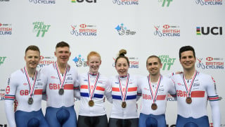 British sprinters dominate on Day 1 of Para-Cycling International