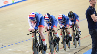 Gold Coast bound Scots hitting the podium at Track World Champs in Apeldoorn.