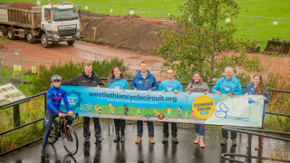 Construction begins on new West Lothian Cycle Circuit