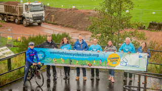 Construction begins on new West Lothian Cycle Circuit