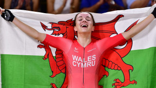 Barker wins Wales&#039; first track cycling gold since 1990