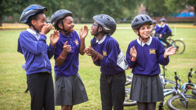 British Cycling Go-Ride for schools