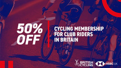 Discounted British Cycling membership for club members