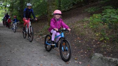 Traffic-free cycling