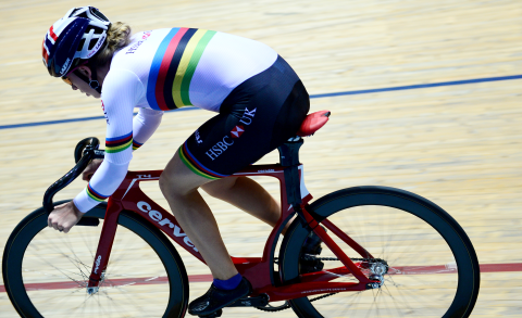 Great Britain Cycling Team's Laura Kenny