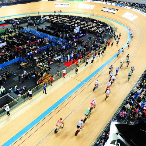 Get into track cycling venue - image