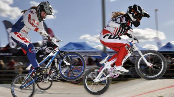 Peckham Challengers BMX Club enjoy a one-two in the women’s standings.