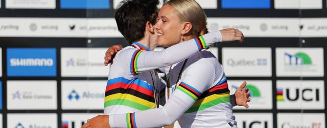 Three rainbow jerseys for Great Britain at the UCI Para-cycling Road World Championships