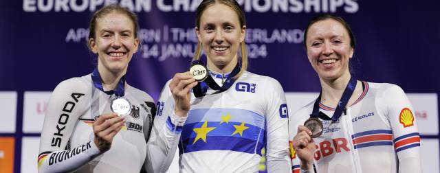 Great Britain delivers most European medals ever at 2024 UEC Track Elite European Championships