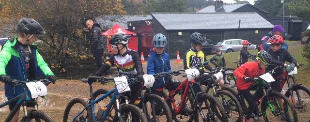 Wet and muddy, a perfect end to the Go Race MTB Series in Nant BH.