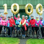Inspirational Yorkshire volunteer Val toasts 1,000th ride - and counting