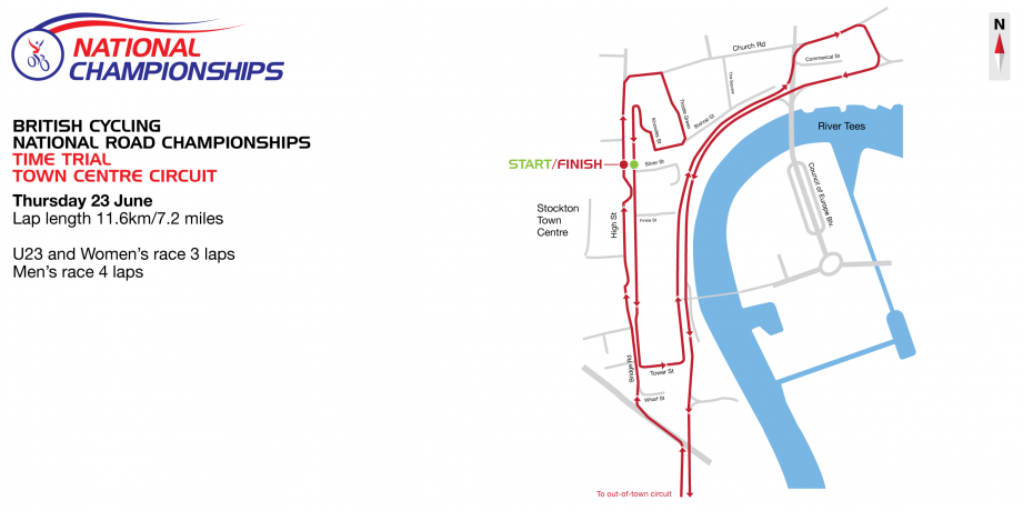  2016 British Cycling National Road Championships time trial course